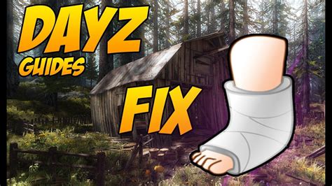 So I argue that it would make more sense for players to. . Dayz fix broken leg